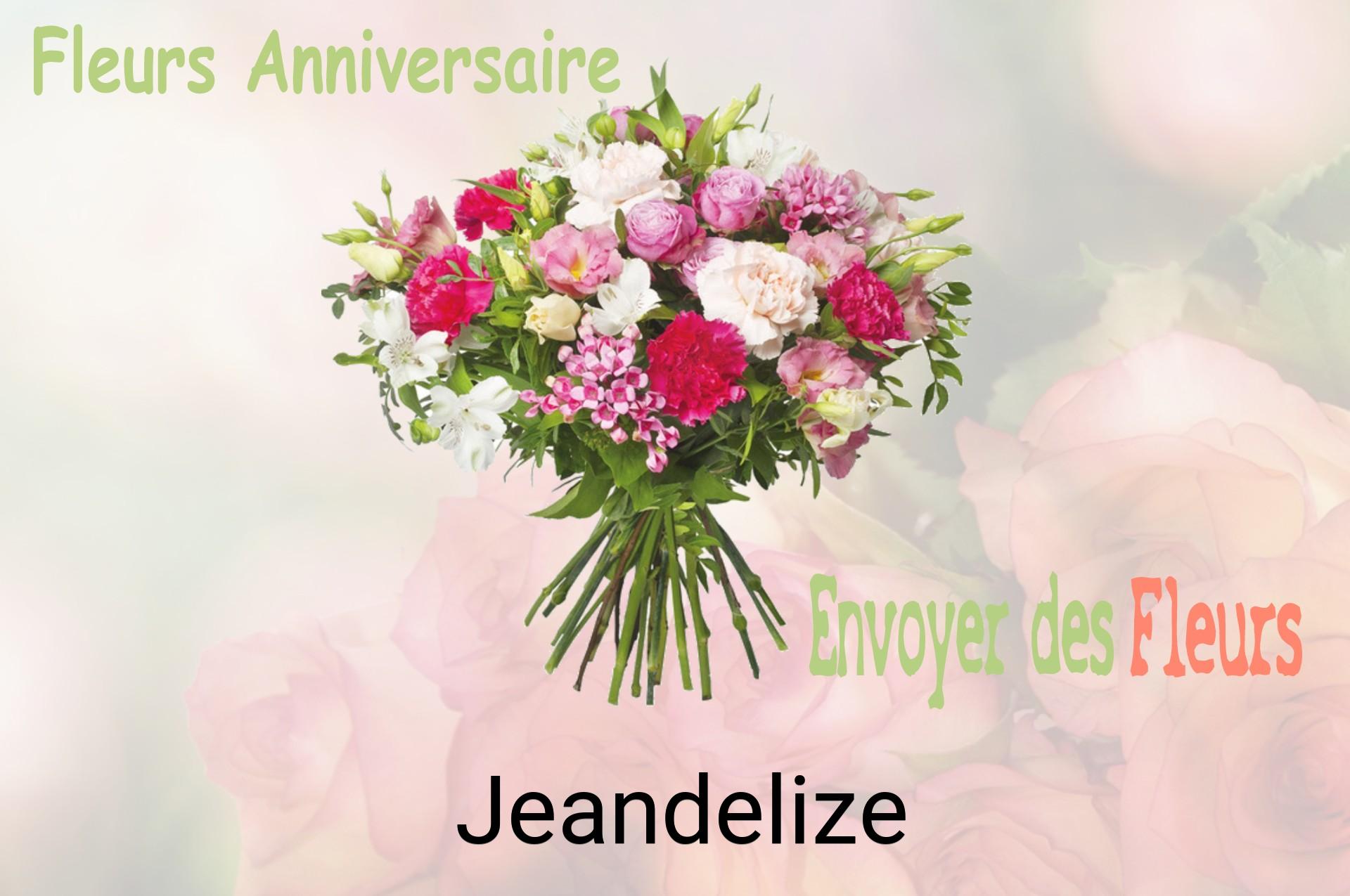 Bouquet de fleurs d’anniversaire livré à Jeandelize