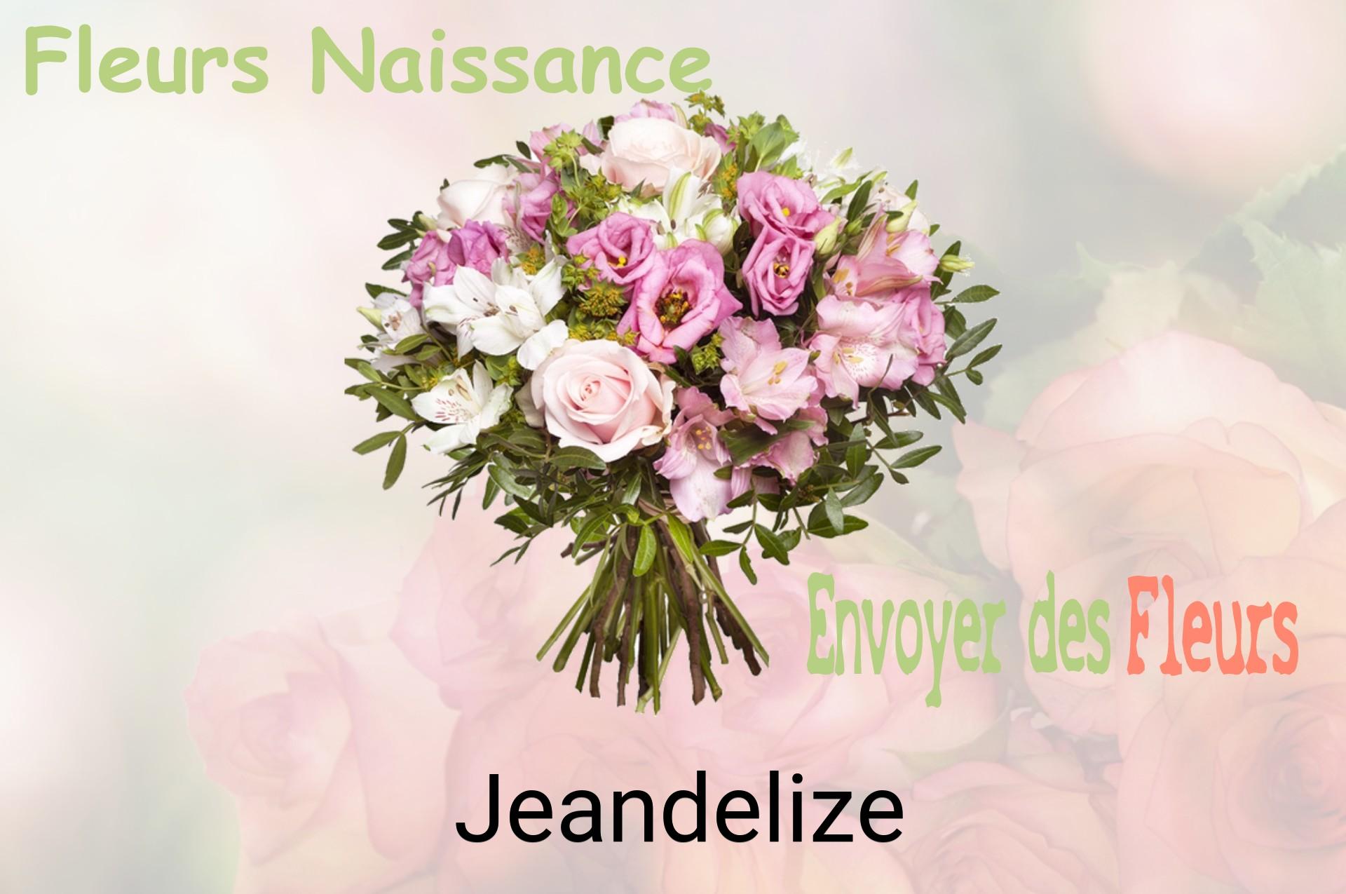Bouquet de fleurs de naissance livré à Jeandelize